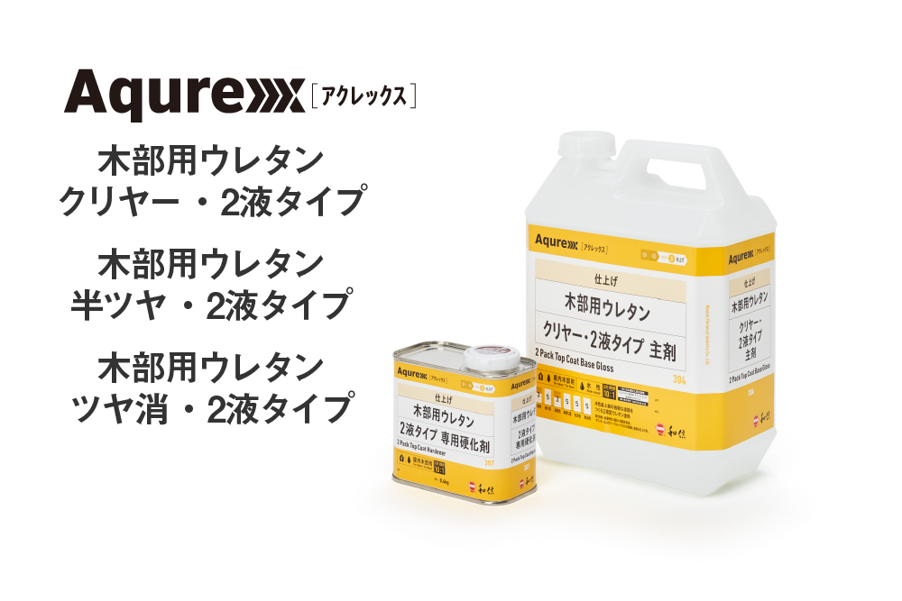 和信化学工業 Aqurex木部用ウレタン ２液タイプ 4.4kgｾｯﾄ｜激安通販の塗装用品カラーストアーインプルーヴとす